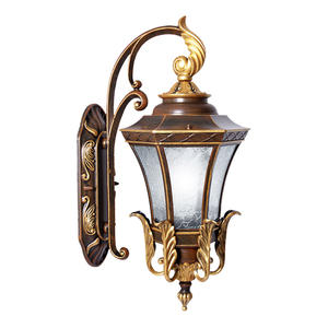 Venta caliente Hotel Sala de estar Cobre Latón Oficina LED aplique de luz de pared lámpara moderna interior al aire libre - Product Image 6