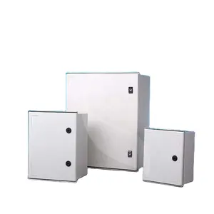 IP66 waterproof Fiberglass box plastic electrical enclosure FRP GRP SMC empty box cable Cabinet junction box wall mounted case