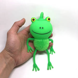 Лидер продаж, мягкая игрушка-лягушка из мультфильма, мигающая игрушка для молодого возраста, антистрейчевые игрушки-Йо из ТПР - Product Image 3