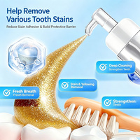 Formule à base de plantes, dentifrice multi-effets inhibant les bactéries, blanchissant l'émail, pour le nettoyage buccal domestique