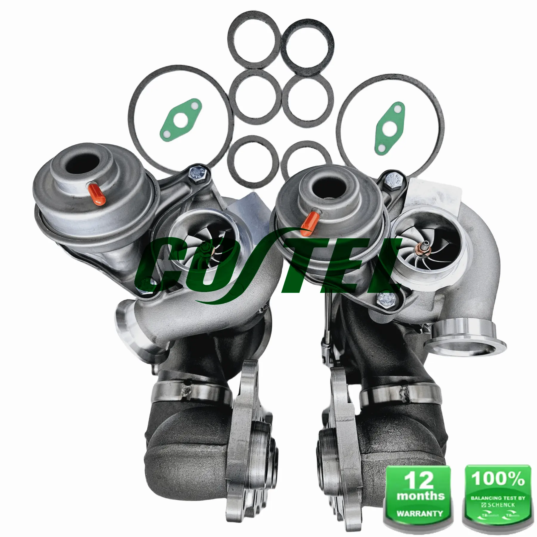 PS Twin Turbos TD04 17T Für BMW N54 535i 135i Z4 X6 E60 E89 F71 F01