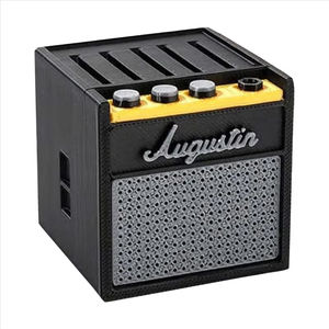 Soporte para púas de guitarra, soporte para plectro, soporte para púas de amplificador, modelo retro de amplificador de guitarra para músicos y guitarristas - Product Image 3