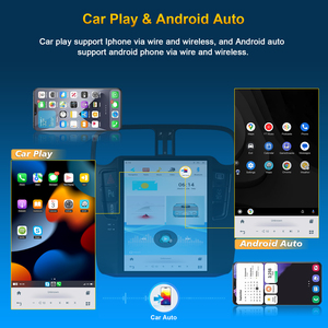Autoradio tactile 10,4 pouces pour VW Polo 2011-2016, système multimédia <span class=keywords><strong>avec</strong></span> CarPlay sans fil et navigation GPS, directement de l'usine - Product Image 4