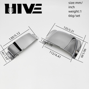 HIVE – Accessoires de pont en métal pour <span class=keywords><strong>guitare</strong></span> électrique et basse – Protection de pont PB - Product Image 2