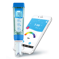 NADE PH60-Z -2.00~16.00pH Testeur de pH intelligent de poche automatique 1 à 3 points pour laboratoire, kit de mesure du pH pour solutions aqueuses régulières