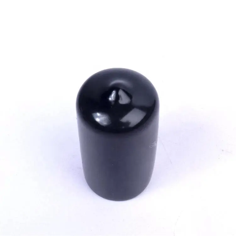 Protetor de tubos preto tampas e tampas de plástico personalizadas com isolamento redondo