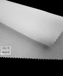 จีน Interlining โพลีเอสเตอร์ทอ Interlining 135 Gsm เหมาะสำหรับชนิดต่างๆของผู้ชายหรือผู้หญิงสวมใส่