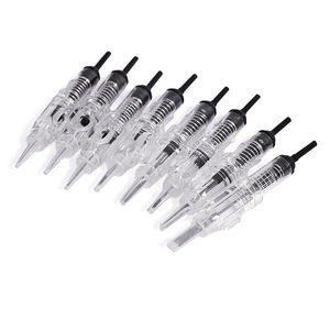 Cartouche d'aiguilles PMU stérilisées jetables à 5 niveaux pour sourcils et lèvres, aiguilles de tatouage cosmétique - Product Image 1