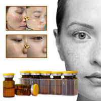 Sérum Éclaircissant et Rajeunissant pour la Peau, Ampoule Blanchissante pour la Dépigmentation Cutanée, Solution Anti-Hyperpigmentation, Sérum Anti-Taches Brunes