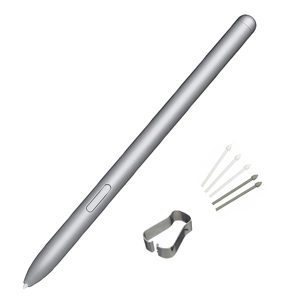 Silver with pen nib