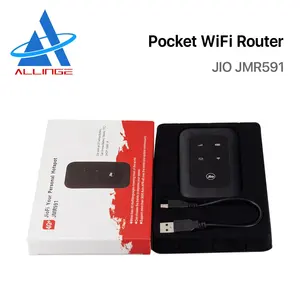 Allinge Drd2075 Jio Jmr591 Mini Router Mobiele Wifi Pocket Modem 4G Lte Draadloze Router Met Simkaart