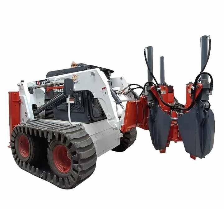 Tree Spade Skid Steel Loader Customized Tree Spade Machine for ...