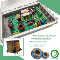Transformateur haute fréquence PQ4040 2000W 24V, transformateur d'alimentation personnalisé, transformateur de puissance principal combiné résonant pour instrument
