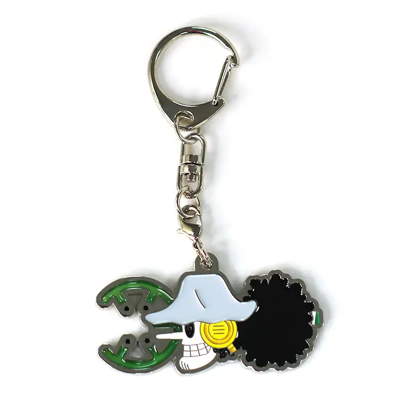 2024 Cheap Metal Keychain Manufacturer Wholesale Promotion Key Ring Souvenir Custom 3D Metal Logo Key Chain