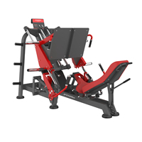 Série d'équipements professionnels de musculation à charge libre pour clubs de fitness commerciaux : machines à presser les pectoraux, les jambes et le dos