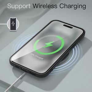 <span class=keywords><strong>Coque</strong></span> souple en silicone TPU mat de luxe pour <span class=keywords><strong>iPhone</strong></span> 16 15 14 Plus 13 12 <span class=keywords><strong>11</strong></span> Pro Max <span class=keywords><strong>coque</strong></span> arrière noire solide <span class=keywords><strong>coque</strong></span> ultra fine givrée - Product Image 6