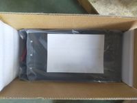 Caja de buzón de montaje de poste moderno Surealong Buzón de mediados de siglo para Navidad al aire libre
