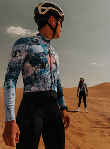 Maillot de cyclisme thermique d'hiver en gros chemises de vélo vêtements de cyclisme personnalisés haut avec votre propre logo directement du fabricant - Product Image 5