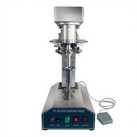 Machine de scellage semi-automatique électrique pour canettes en métal, verre, papier, boissons et bouteilles – Multifonctionnelle 220V |   Scellage des boîtes de conserve
