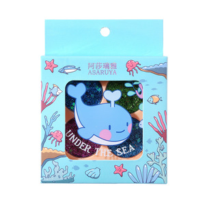 Bán buôn 4 màu long lanh bóng mắt rạng rỡ Vegan Hữu Cơ Eyeshadow Kit Set Maquillage tàn ác miễn phí Unbranded Eyeshadow - Product Image 6