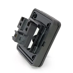 Couvercle noir avec blocage poussiéreux, <span class=keywords><strong>prise</strong></span> extérieure sans trou de vis, <span class=keywords><strong>prise</strong></span> étanche multifonctionnelle, <span class=keywords><strong>prise</strong></span> de câblage de salle de bain marine - Product Image 4