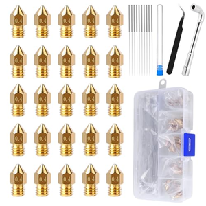 Bộ hoàn chỉnh của 3D Phụ kiện máy in Brass vòi phun và máy đùn printhead mk8v6 loại khuôn sản phẩm - Product Image 1
