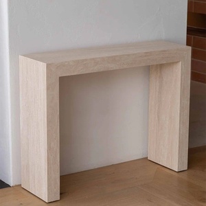 Mesa Consola de <span class=keywords><strong>Entrada</strong></span> de Travertino <span class=keywords><strong>Blanco</strong></span> Natural, Muebles de Interior para Recibidor, Sala de Estar, Casa, Villa - Product Image 2