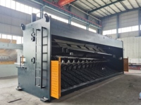 Guillotina Hidráulica DAC 12*8000mm, Máquina de Corte de Chapa Metálica CNC para Acero al Carbono y Acero Inoxidable