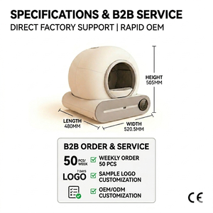 Lettiera Intelligente per Gatti con Controllo WIFI tramite APP Personalizzabile, Rimozione Automatica degli Odori, Paletta per Lettiera - Product Image 5