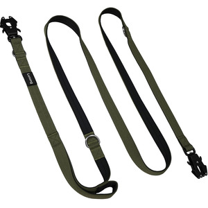 Multi Function Dual Control Dog Leash Nylon Soft <b>Padded</b> Liner Multi D Ring Frog Buckle For Dog <b>Walking</b> Training - Product Image 2