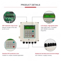 Débitmètre ultrasonique à pince RS485 pour huile/eau, prix usine, personnalisable OEM, précision +/-1,5%, matériau ABS, marque Tianwei
