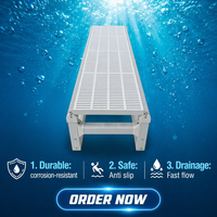 Nouvelle plateforme modulaire multifonctionnelle antidérapante pour piscine, avec couches assemblées, étanche, pour la détente sous l'eau, accessoires de piscine