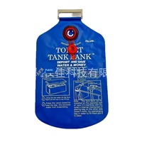 KOJIA 2 3L Kits de douche écologiques au design moderne, couleur bleue, PVC, économie d'eau, utilisation en salle de bain