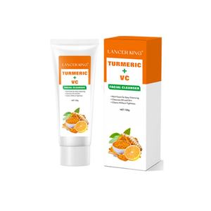 Nettoyant Visage au Curcuma et Vitamine C Naturelle – Nettoyage en Profondeur, Hydratant, Exfoliant, Purifiant les Pores, Contrôle du Sébum - Product Image 6
