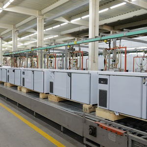 Misura su misura in acciaio inox sotto il bancone frigo Freezer <span class=keywords><strong>banco</strong></span> <span class=keywords><strong>da</strong></span> <span class=keywords><strong>lavoro</strong></span> tavolo Chiller ristorante <span class=keywords><strong>cucina</strong></span> attrezzature di refrigerazione - Product Image 6