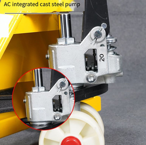Conception de poignée ergonomique manuelle pour chariots hydrauliques manuels de 2 et 3 tonnes pour la logistique d'entreposage à manutention longue. - Product Image 5