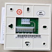 Thermostat numérique pour ventilo-convecteur T6634-TE20-9JSO, ventilateur à 3 vitesses sur vanne, 95 240V AC, chauffage/refroidissement, FCU
