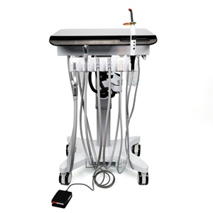 Lexison PDC-GUP 302S Hoge Kwaliteit Kleine Draagbare Multifunctionele Mobiele Elektropneumatische Tandheelkundige Gereedschapskar - Product Image 6