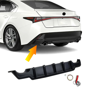 Para <span class=keywords><strong>Lexus</strong></span> IS <span class=keywords><strong>IS300h</strong></span> IS350 <span class=keywords><strong>2021</strong></span> 2022 2023 2024, difusor de parachoques trasero, Alerón, Material plástico ABS, piezas de coche - Product Image 1