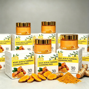 Crème pour le visage au curcuma naturel pour l'hyperpigmentation, les taches brunes, anti-âge, hydratante, réparatrice de la peau - Product Image 1