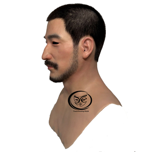 Maschera in Silicone Realistica con Capelli, Design Personalizzato, Realizzata a Mano, per Uomo, per Feste, Cosplay, <span class=keywords><strong>Halloween</strong></span>, Film - Product Image 4