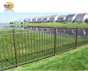 4 piedi piano in acciaio zincato nero Privacy giardino recinzione recinzione traliccio cancello prodotto - Product Image 1