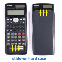 Calculatrice scientifique Foska FX-991MS de qualité japonaise à double alimentation pour étudiants, enseignants, collèges, universités et bureaux