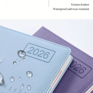 Wholesale Stationery Pu Leather & Paper Notebo 2026 Weekly Planner Calendar Journal <b>A5</b> <b>Diary</b> Notebooks for School Office Gift - Product Image 3