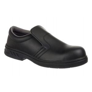 PORTWEST - FW81BKR36 Steelite S2 <b>black</b> <b>slip</b> <b>on</b> safety <b>shoe</b> - EAN 5036108164394 SAFETY <b>SHOES</b> AND SAFETY TRAINERS - Product Image 1