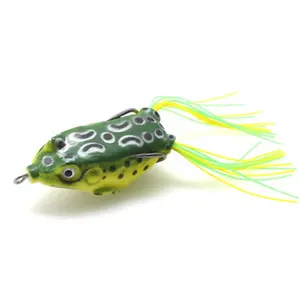 OEM and on stocks 5g 8g13g frog black fish bait soft bait fishing bait soft frog with double hook