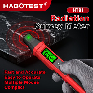 Detector de Radiación HABOTEST HT81, Tipo Pluma, 0.00uSv-5000mSv, Pantalla Digital, Alarma Luminosa, para Detección de Radiación Nuclear - Product Image 5