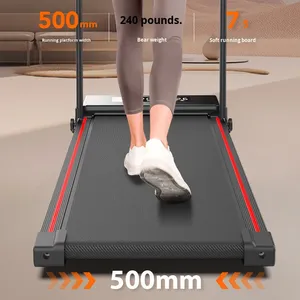 Equipo de Fitness para el Hogar, <span class=keywords><strong>Caminadora</strong></span> Simple para Interiores, Mini <span class=keywords><strong>Caminadora</strong></span> Eléctrica Plegable, Silenciosa y Plana - Product Image 3