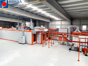 Nhôm Đùn Hồ Sơ Hệ Thống Phun Tĩnh Điện Tự Động Booth Oven Powder Coating <span class=keywords><strong>Line</strong></span> Nhà Máy - Product Image 3