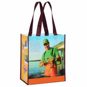 Custom Logo Printed Non <b>Woven</b> Shopping <b>Bag</b> Reusable Eco Friendly Lightweight <b>Tote</b> <b>Bag</b> Factory Wholesale Supply - Product Image 6